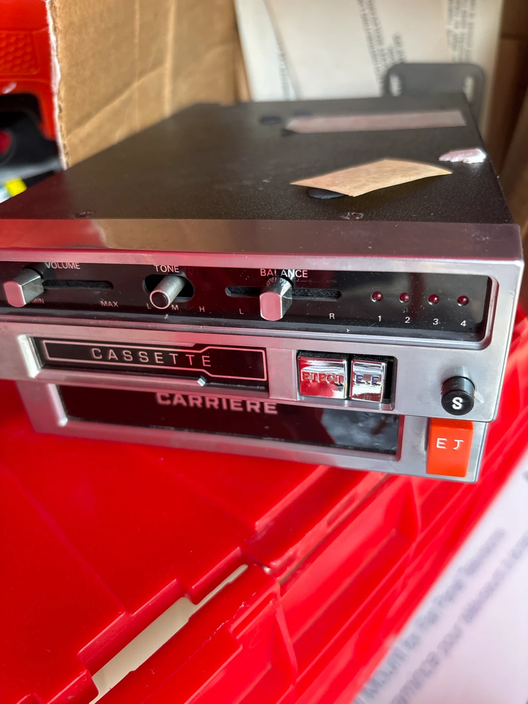 Automotive Tape Player Combined Stereo Cassette and 8-Track