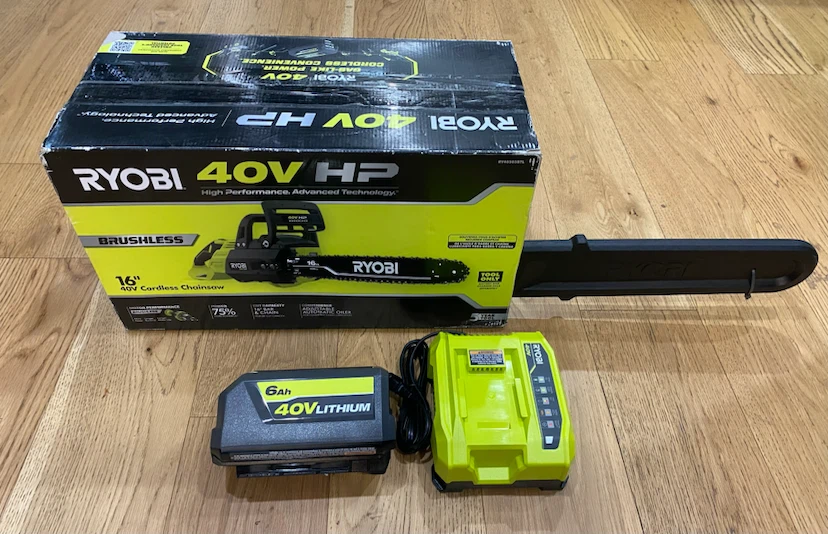 RYOBI 40V HP 16" Cordless Chainsaw