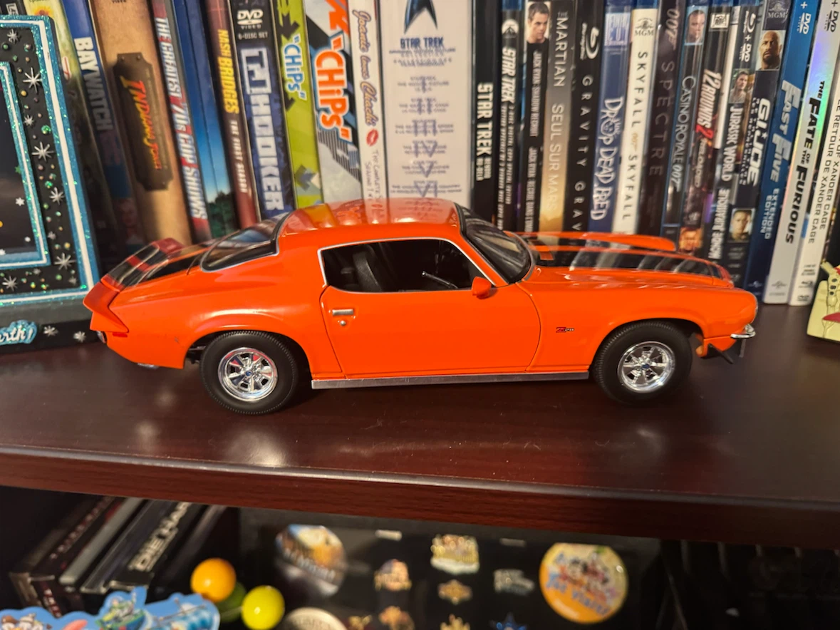 Diecast Camaro. 1/18th scale.