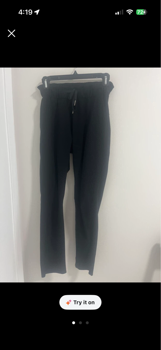 Lululemon Black Casual Pants Size 4 - photo 2