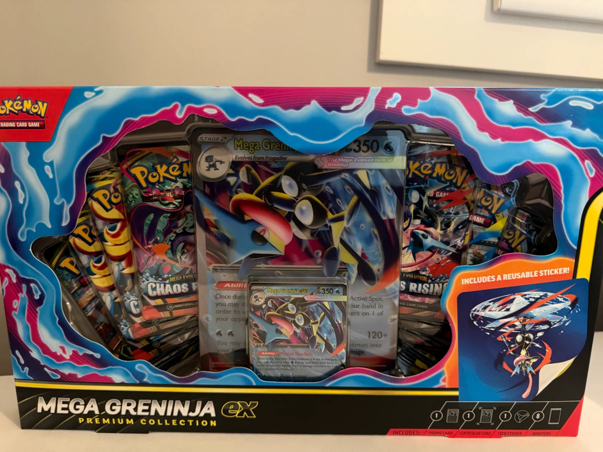 Pokemon Mega Greninja EX Premium Collection Box