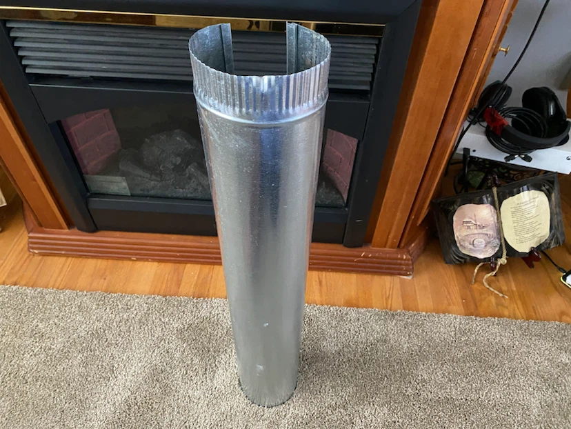 Galvanized Vent Pipe 4" x 30"