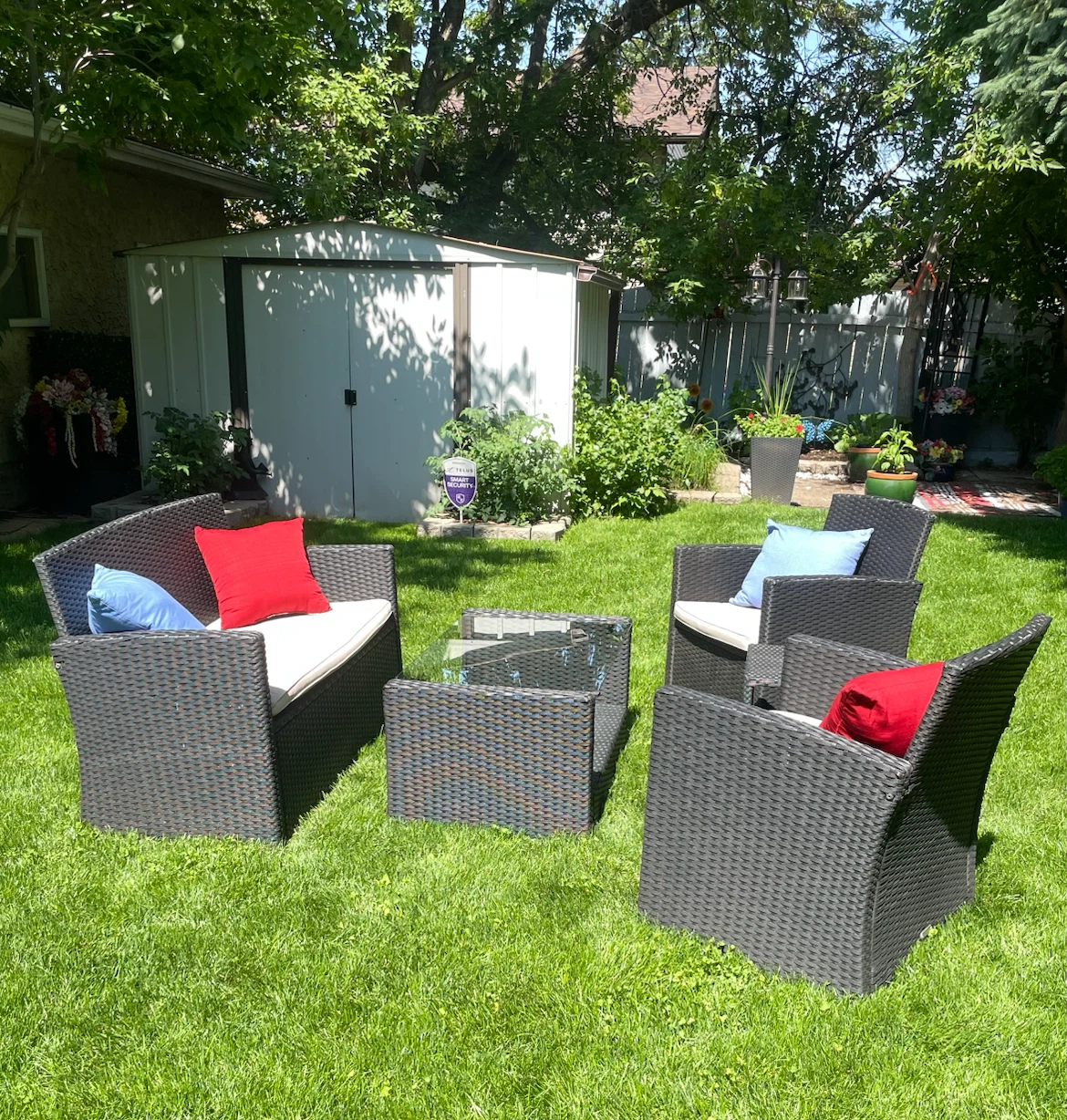 Wicker Patio Furniture Set