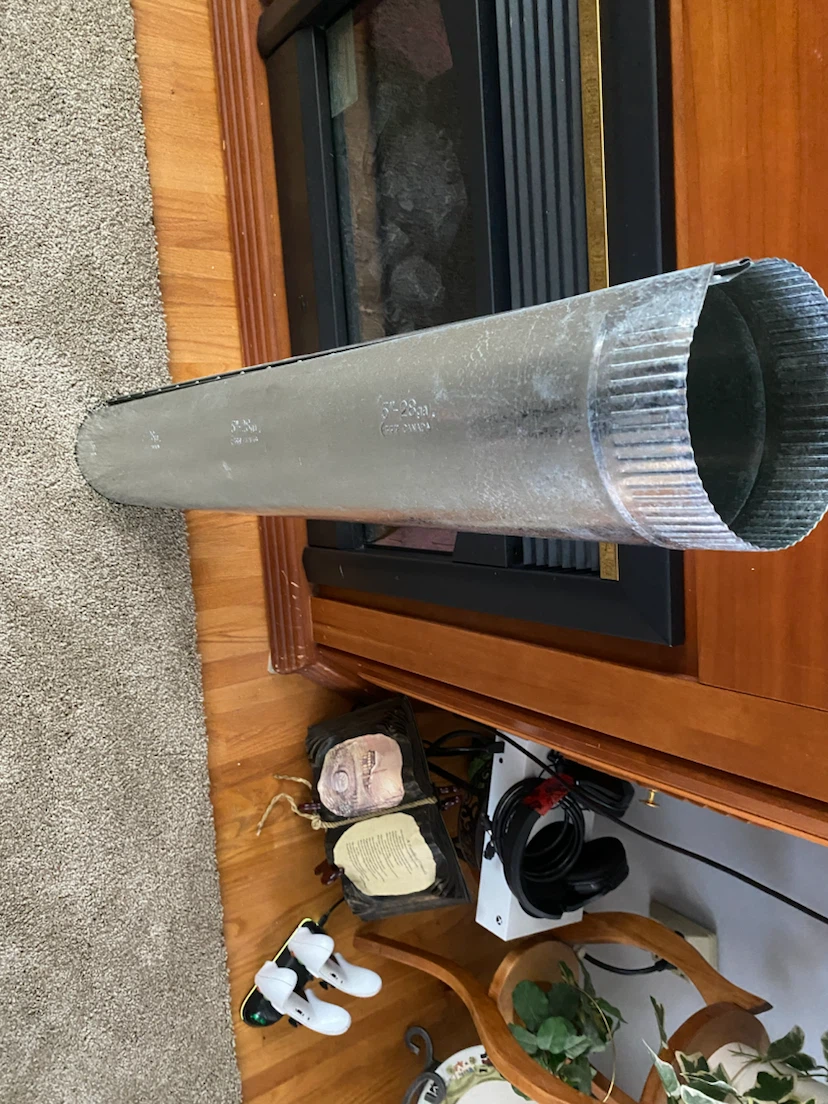 Metal Ducting Pipe 5"-28 Ga - photo 2