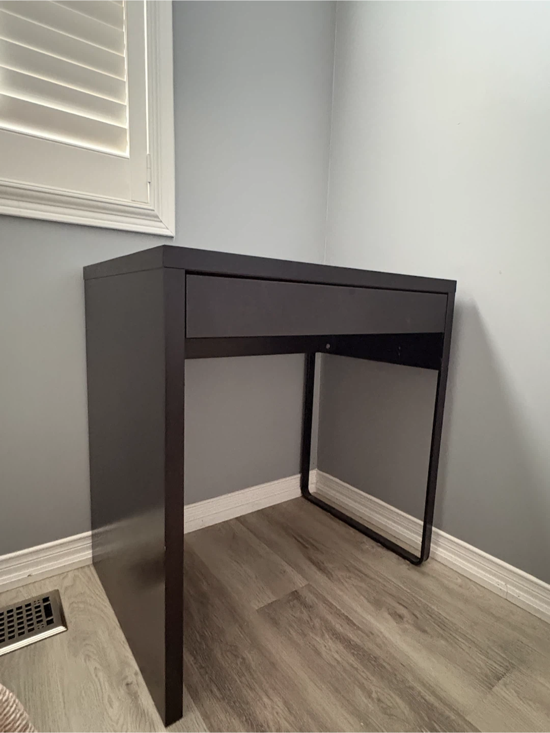 Black IKEA Desk - photo 2