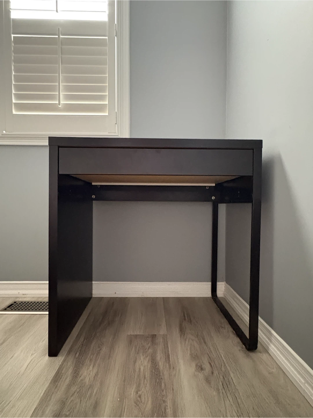 Black IKEA Desk - photo 3