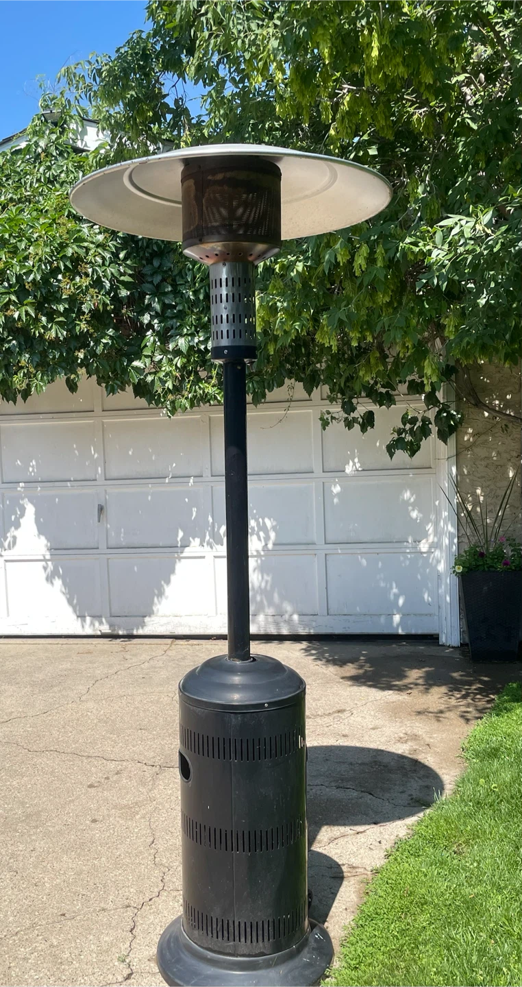 Black Outdoor Patio Heater