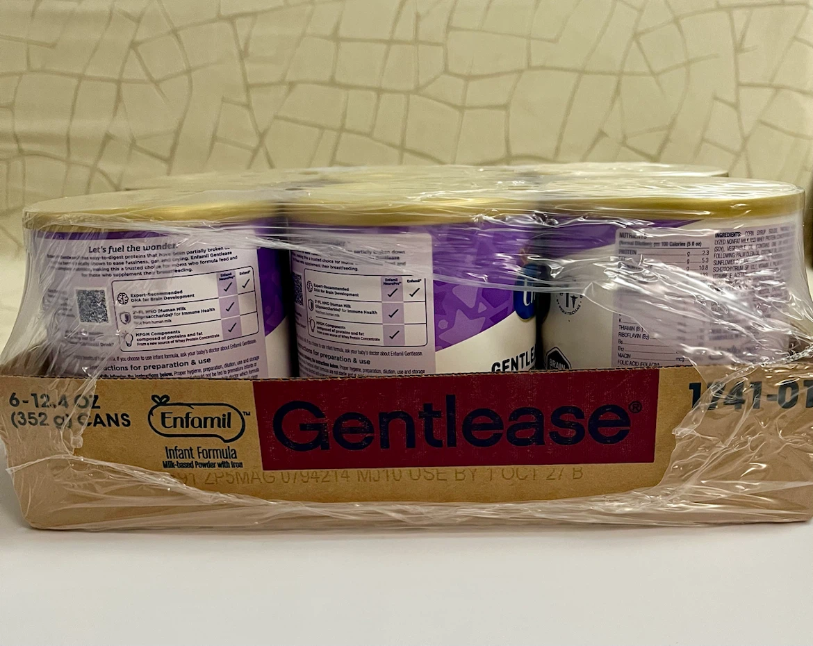 Enfamil Gentlease Infant Formula - 6 Cans