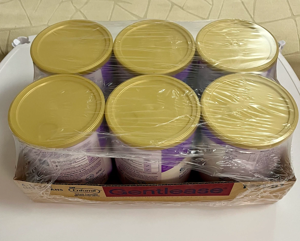 Enfamil Gentlease Infant Formula - 6 Cans - photo 2