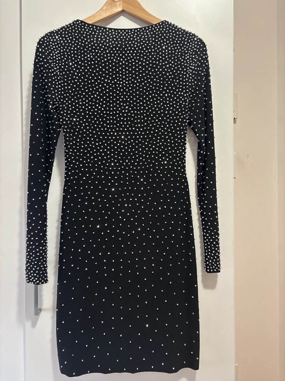 Sparkly Black Long Sleeve Dress - photo 2