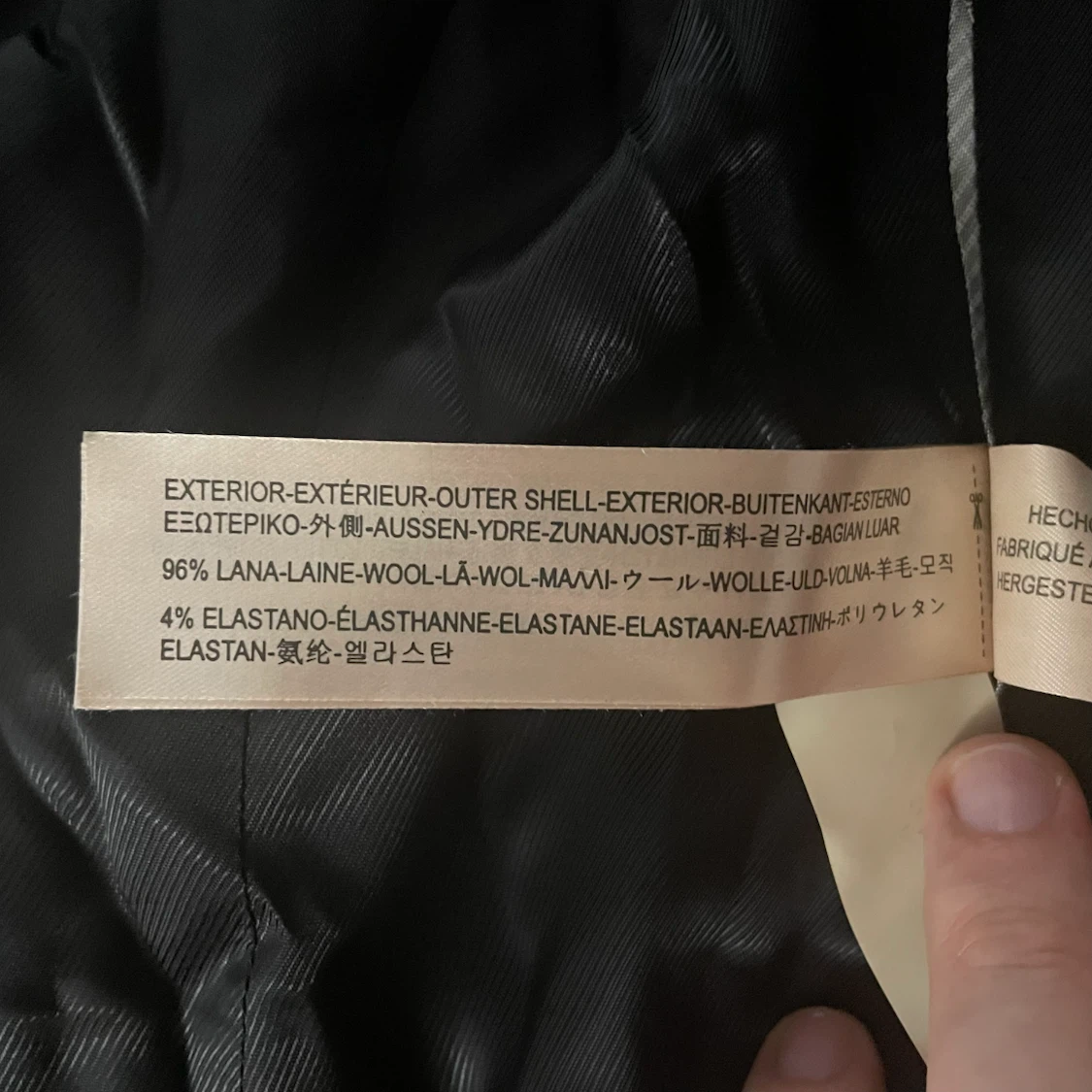 Massimo Dutti Black Single-Button Blazer  (Size US 4 / EUR 36) - photo 5