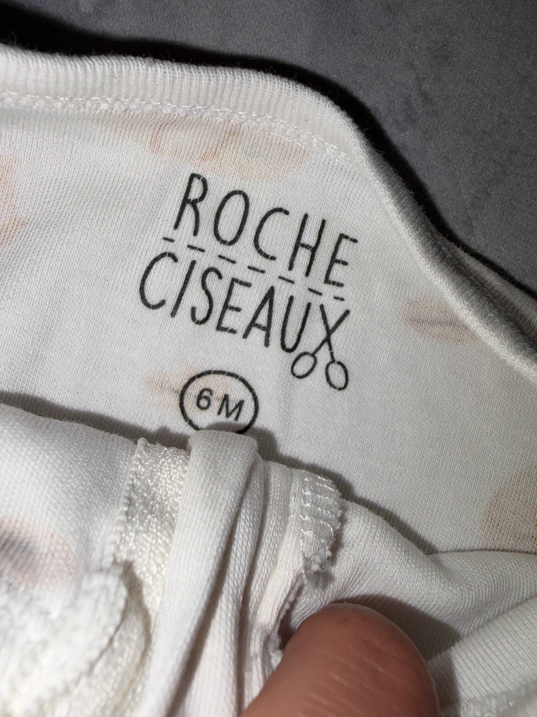 Combinaison pour bébé Roche Ciseaux 6 mois citrouilles - photo 2