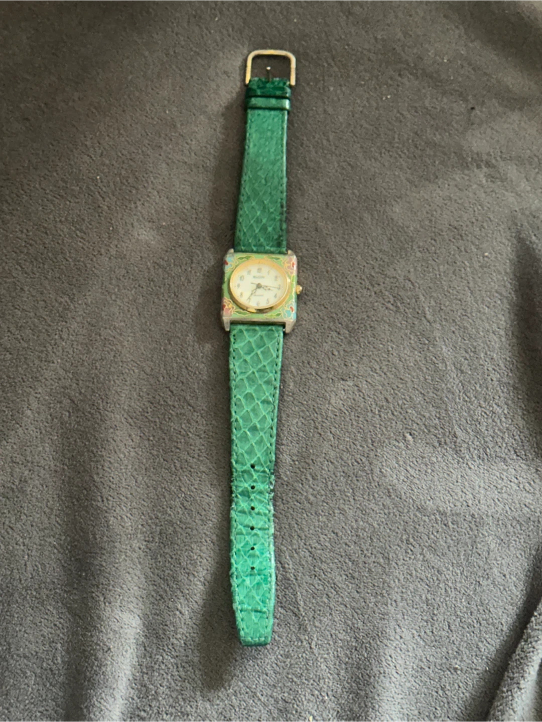 Vintage Elgin Cloisonné Woman’s Watch