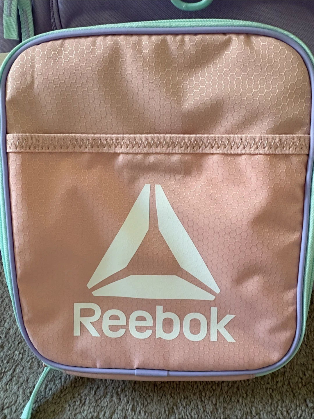 Reebok Backpack with Lunch Bag - Lavender - photo 3