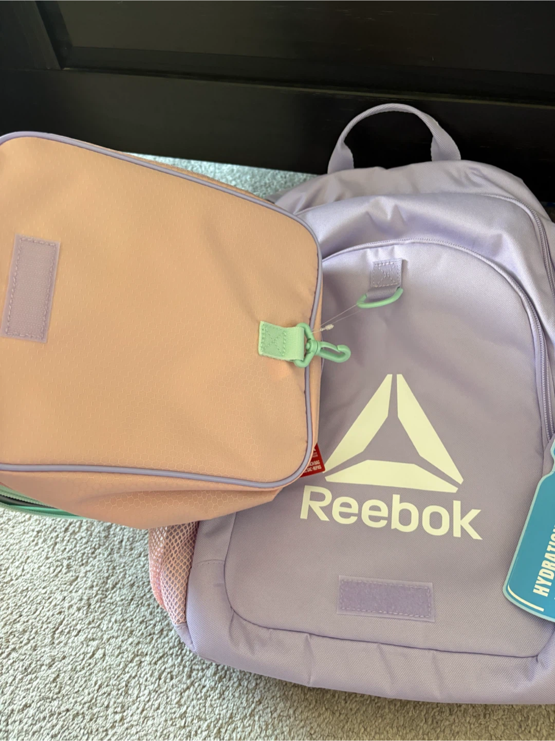 Reebok Backpack with Lunch Bag - Lavender - photo 5