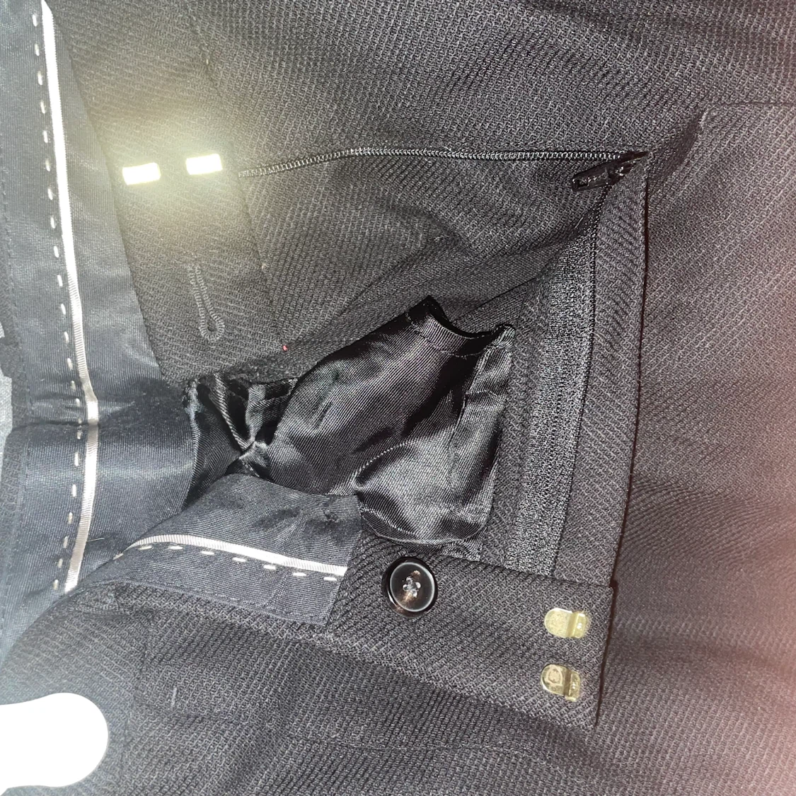 Massimo Dutti Black Dress Pants  (Size US 6 / EUR 38) - photo 2