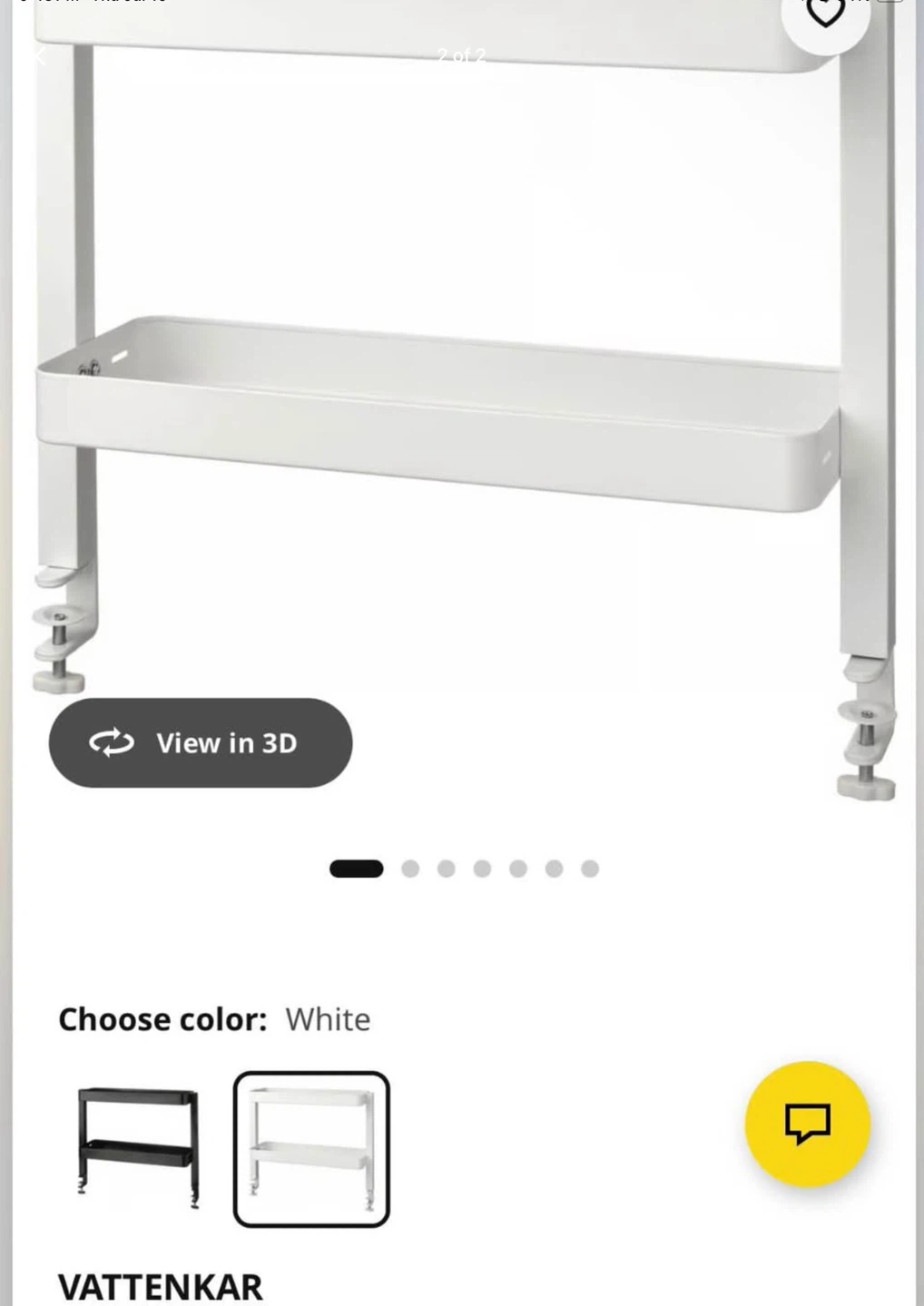 IKEA TROTTEN Desk White 120x70 cm - photo 4
