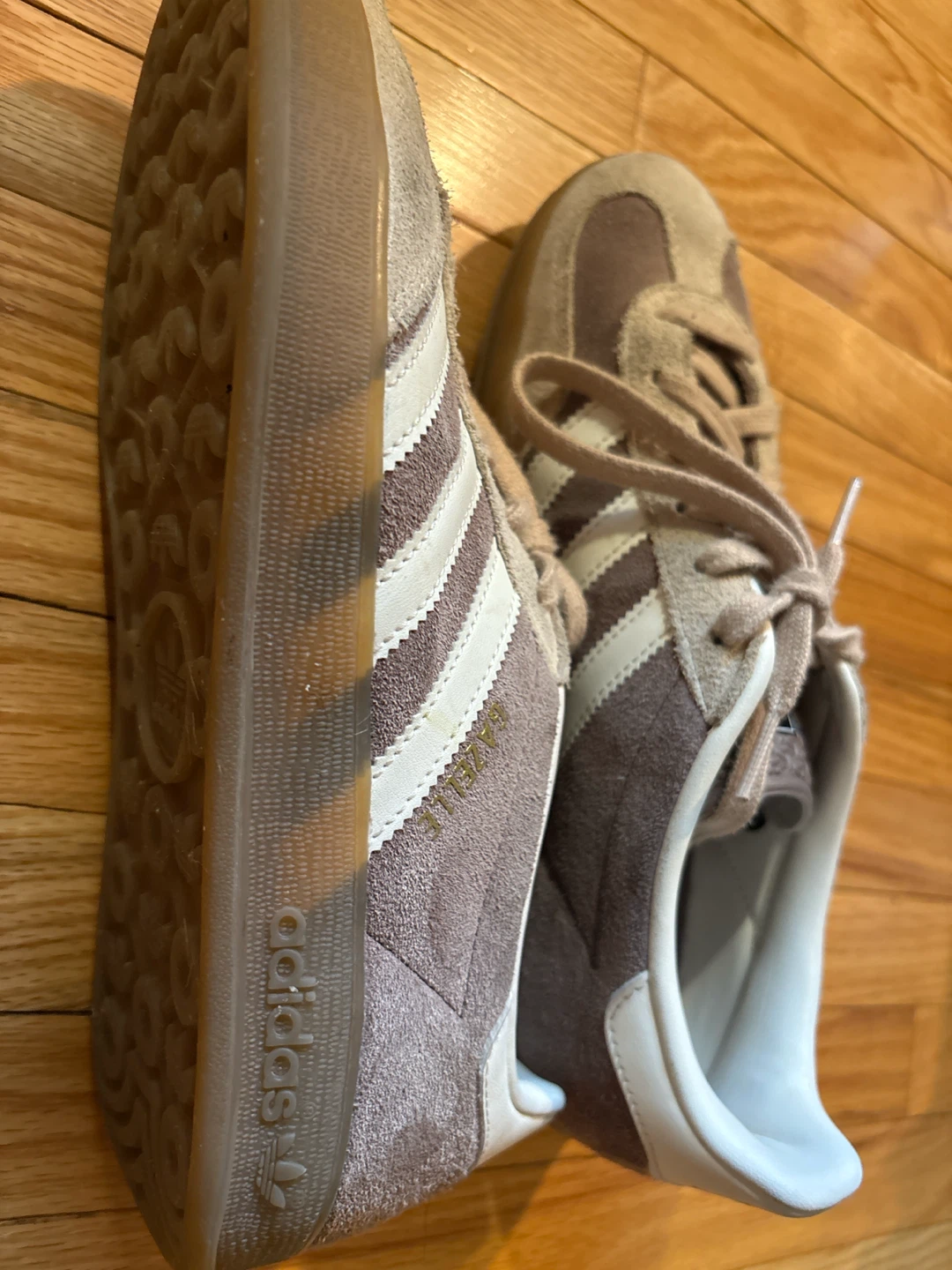 Adidas Gazelle Brown Suede Sneakers - photo 4