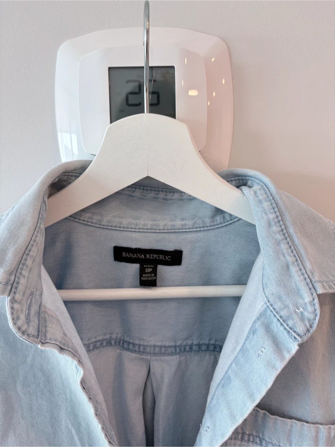 Banana Republic Light Wash Denim Shirt - Medium - photo 2