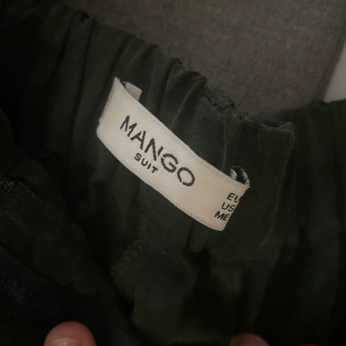 Mango Suit Forest Green Trousers  (Size US 8 / EUR 40) - photo 3