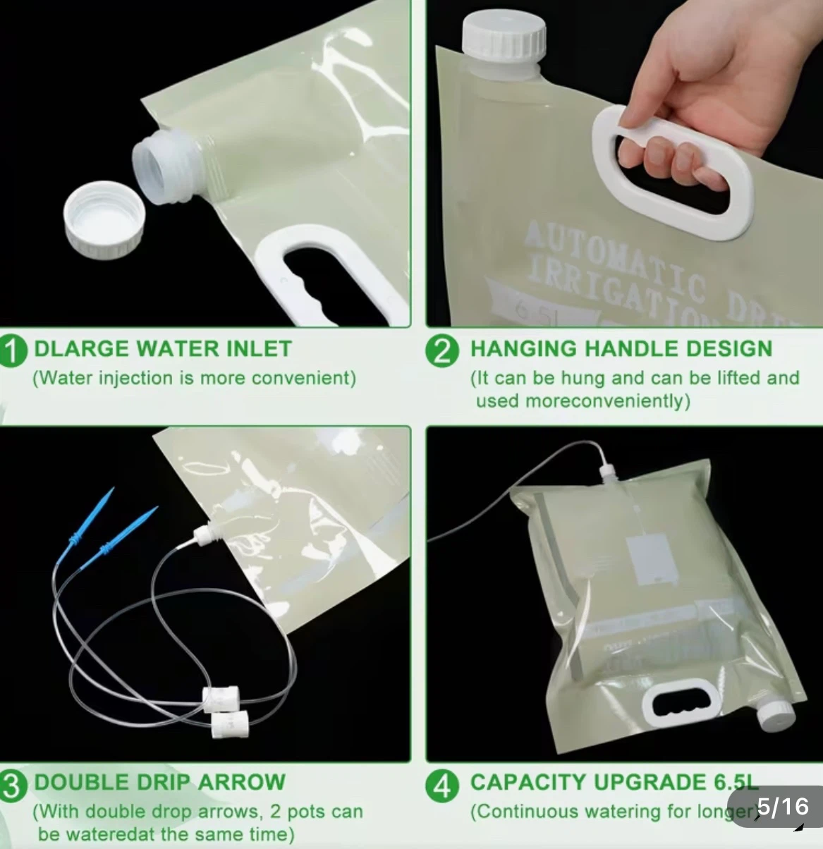 2 Pieces Automatic Plant Watering System - photo 2
