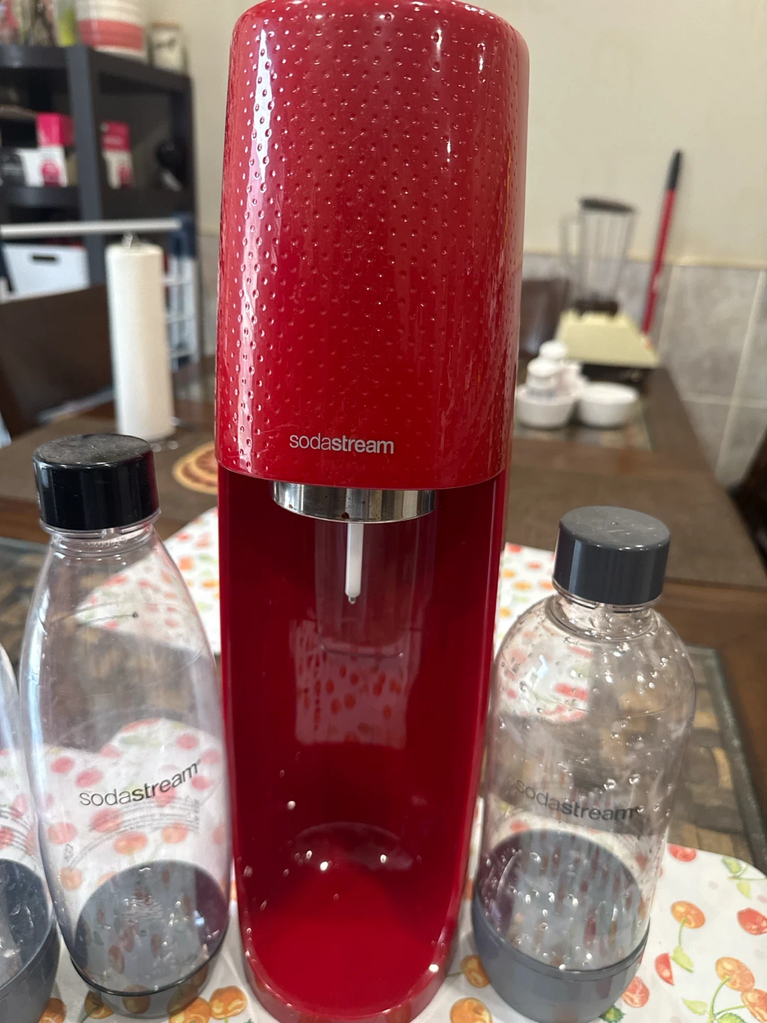 SodaStream Machine with 3 Bottles - Red - photo 2