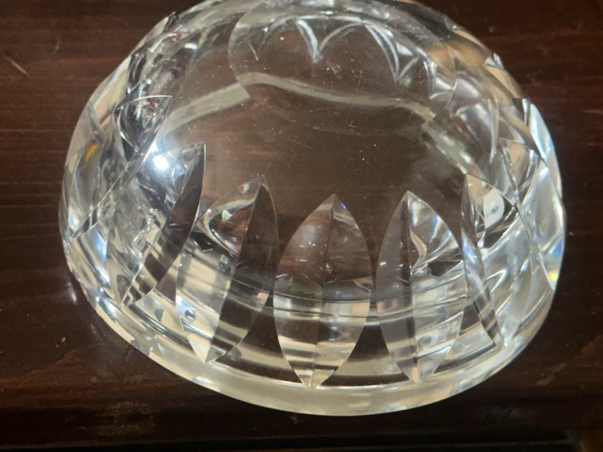 Signed Orrefors Crystal Bowl Made in Sweden - photo 5