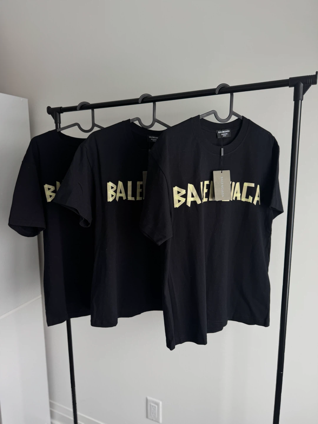 Balenciaga Black Logo T-Shirt