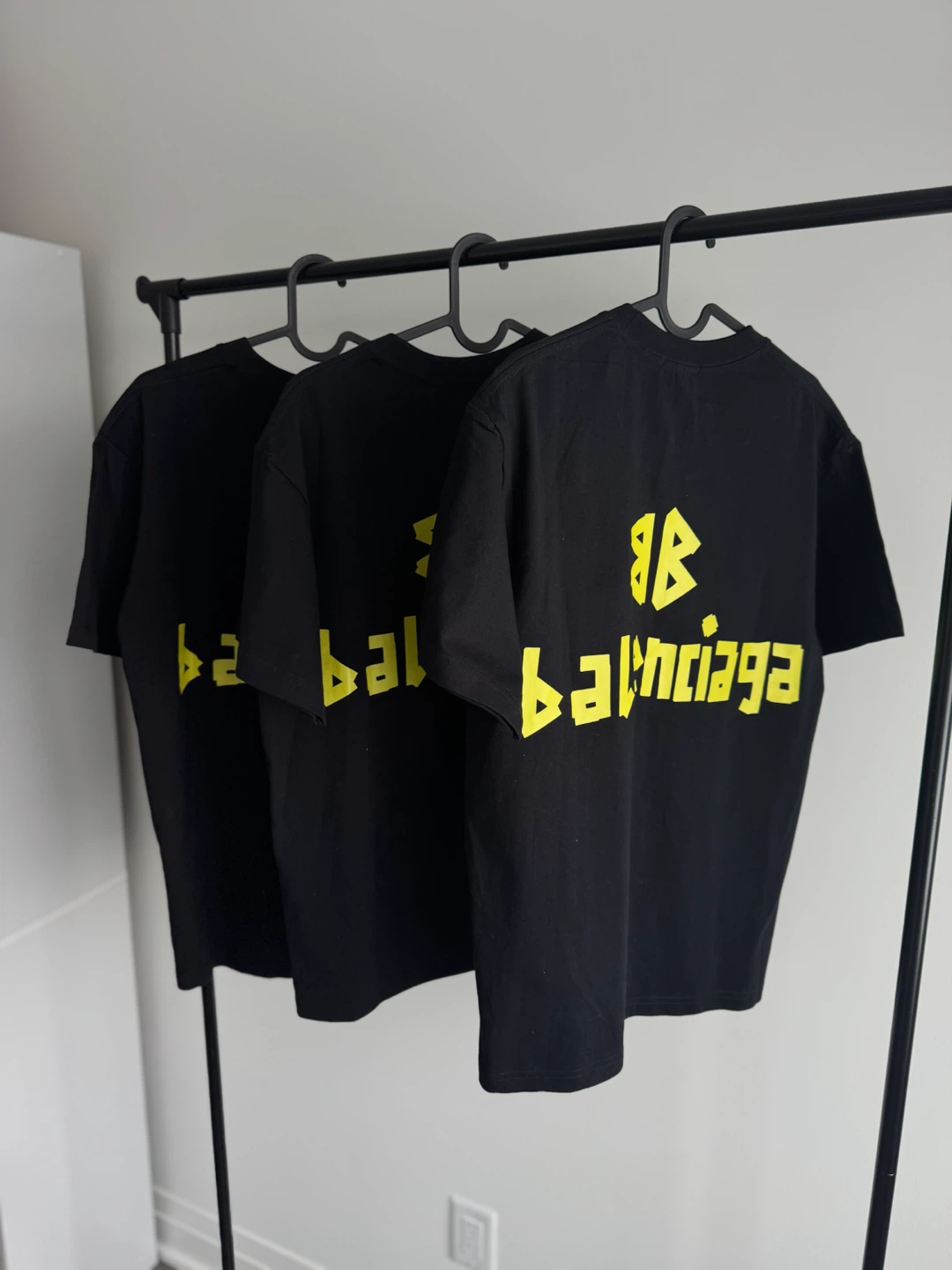 Balenciaga Black Logo T-Shirt - photo 2