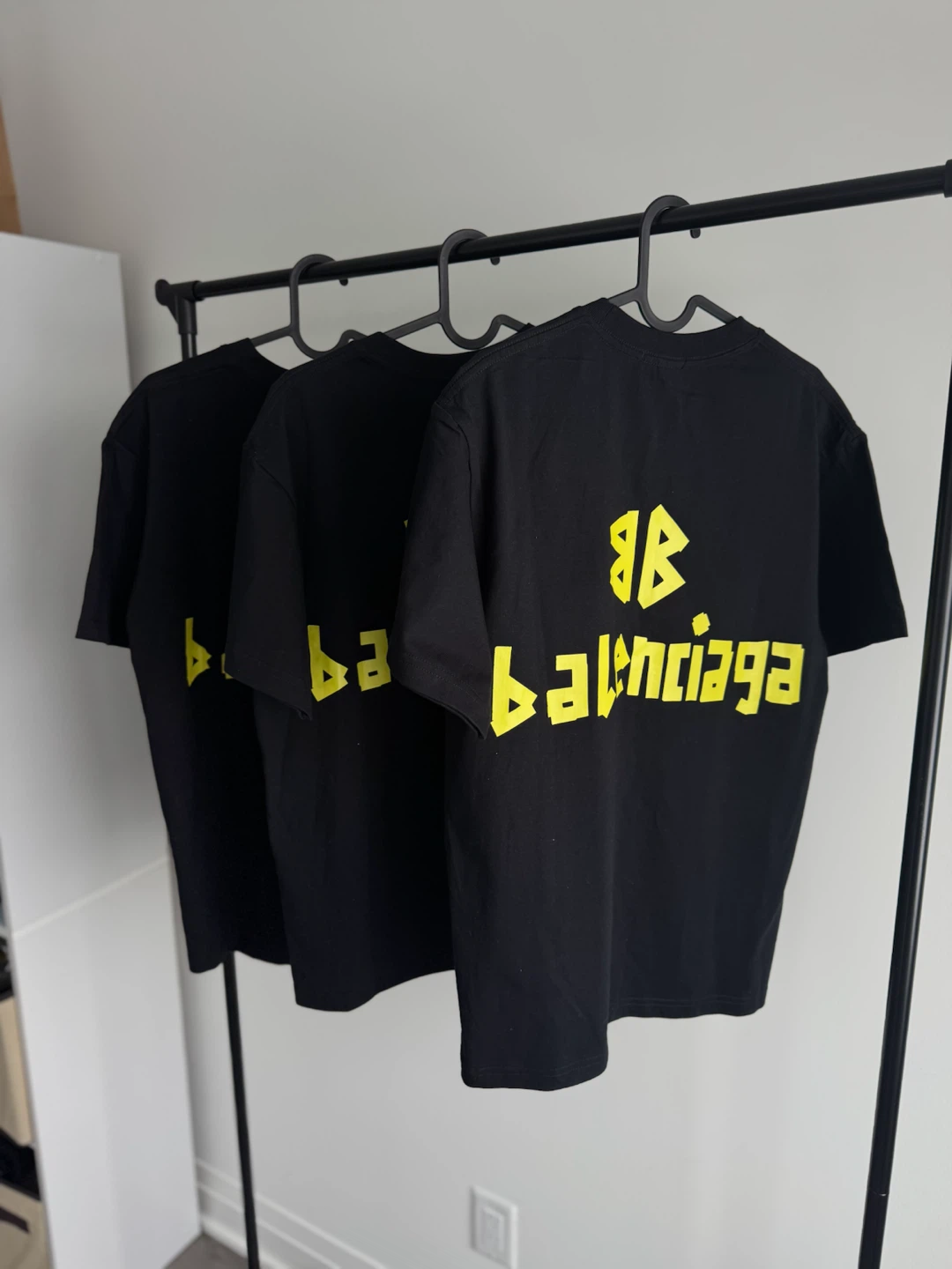 Balenciaga Black Logo T-Shirt - photo 3