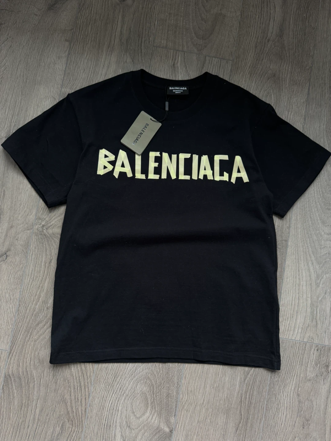 Balenciaga Black Logo T-Shirt - photo 5