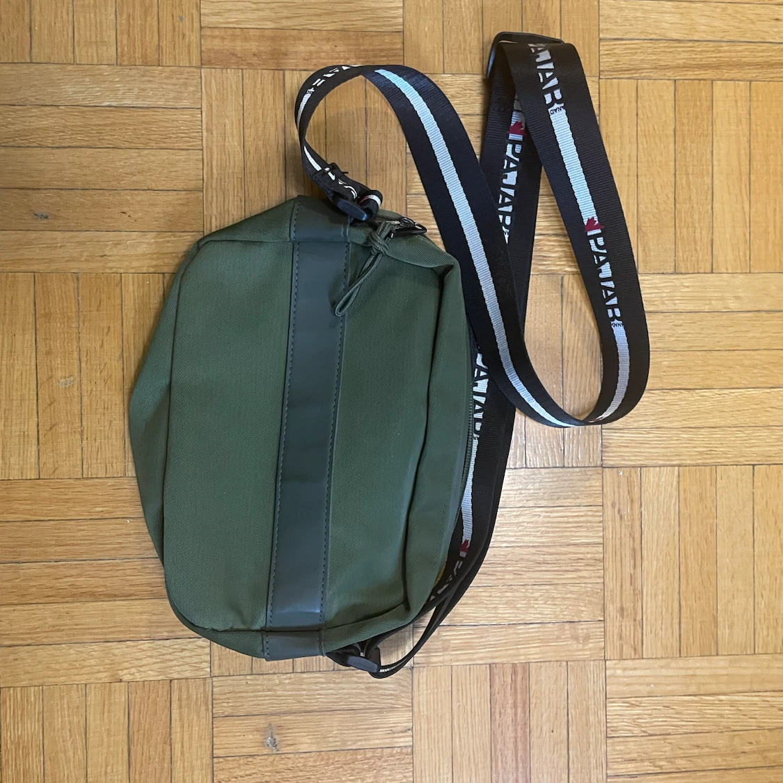 Pajar Canada Olive Green Utility Crossbody Sling Bag - photo 2