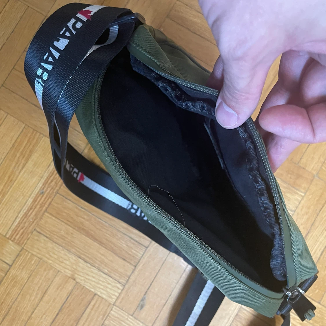 Pajar Canada Olive Green Utility Crossbody Sling Bag - photo 3