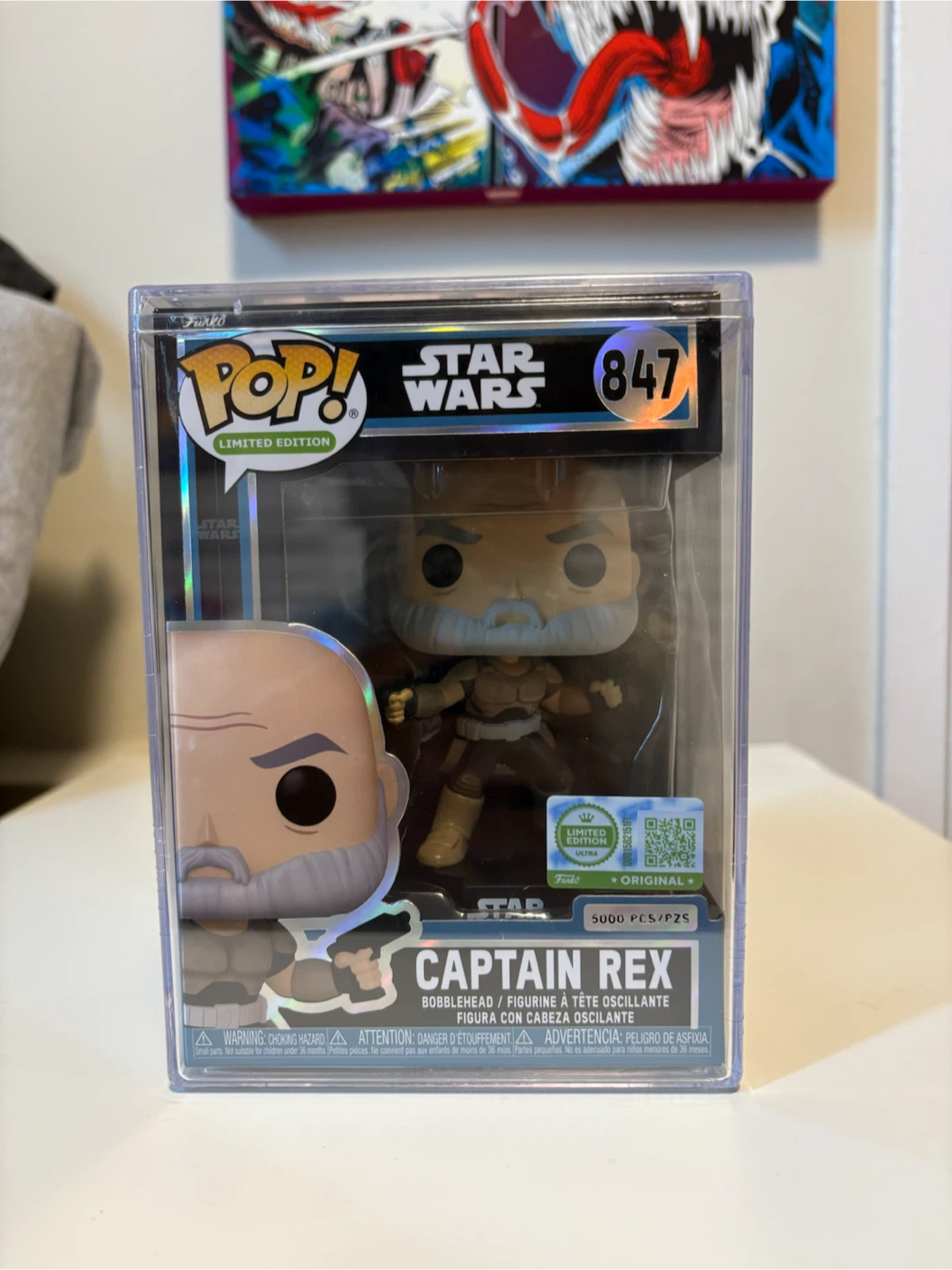 Funko Pop! Captain Rex Star Wars ULTRA RARITY 5000 pieces