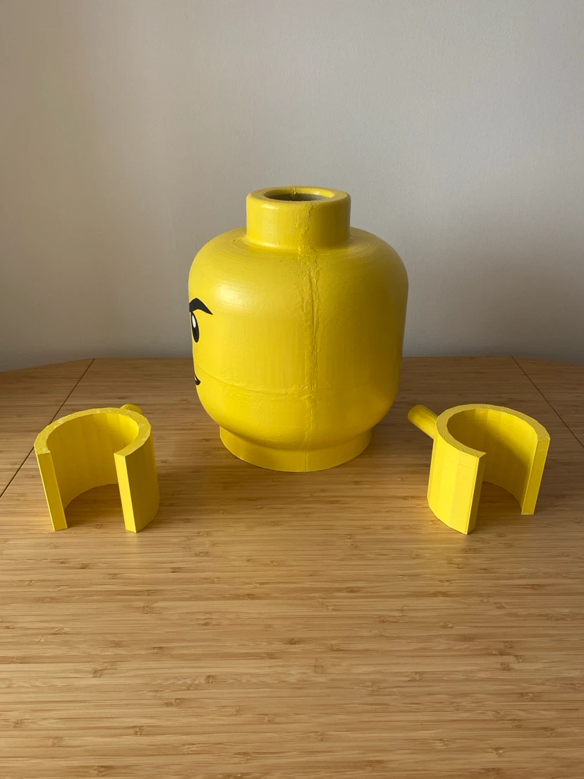 Wearable Lego Head Costume - For Adults - photo 2