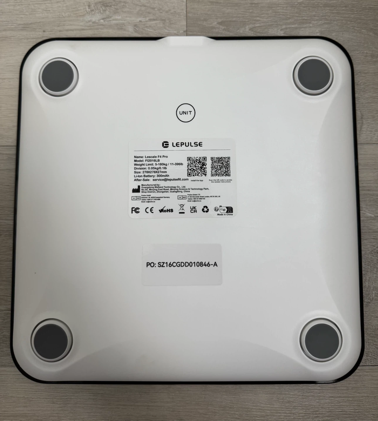 LEPULSE Smart Scale for Body Weight with App - photo 2