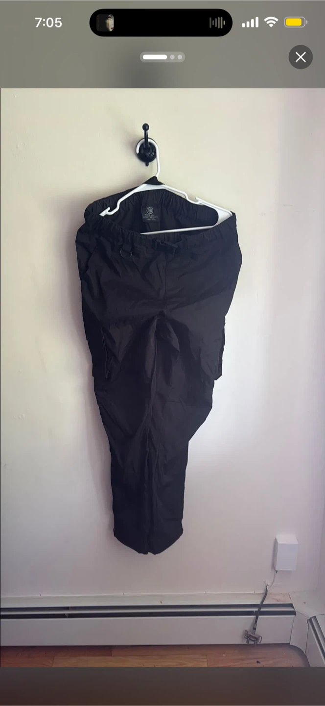 Holubar Black Cargo Pants