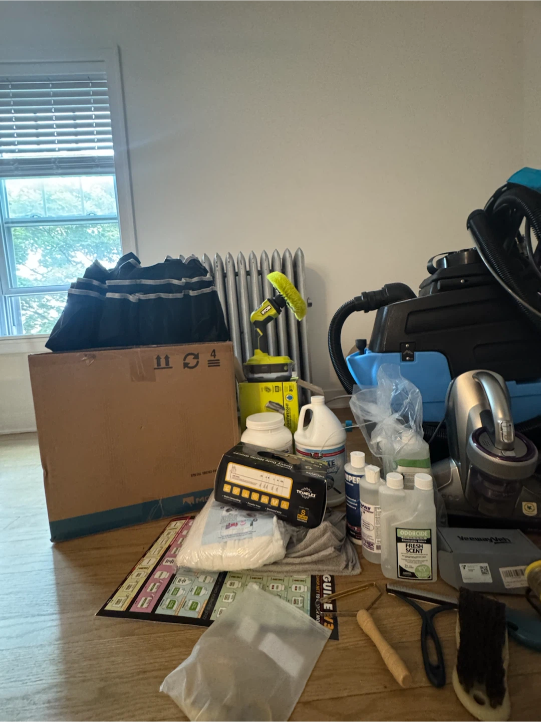 sofa cleaning set, professional, like new condition! - photo 2