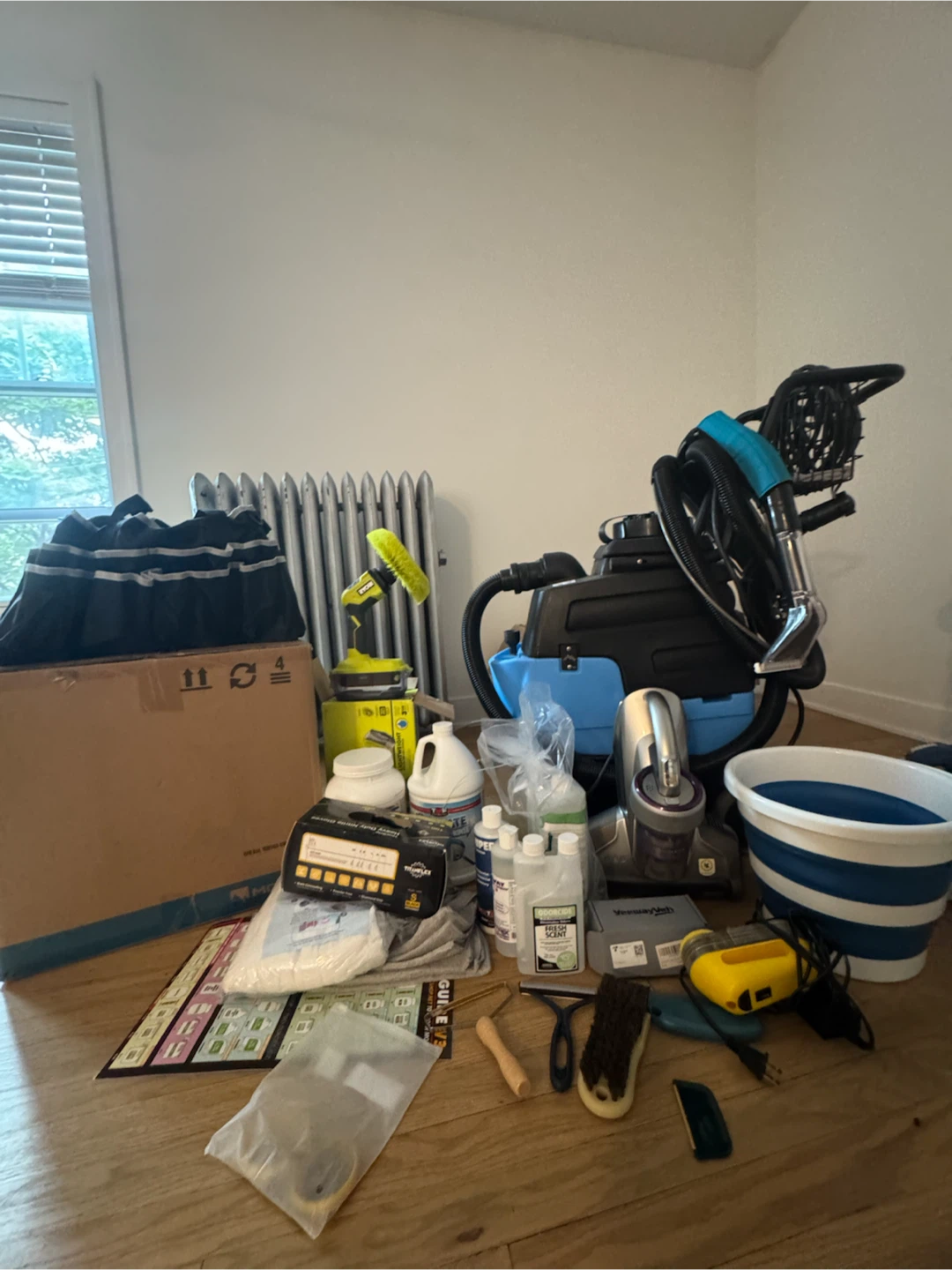 sofa cleaning set, professional, like new condition! - photo 4