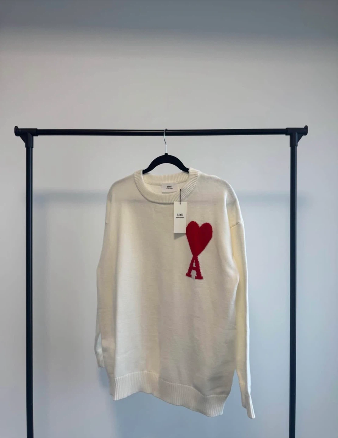 Ami Sweater Black &  White Unisex New - photo 4