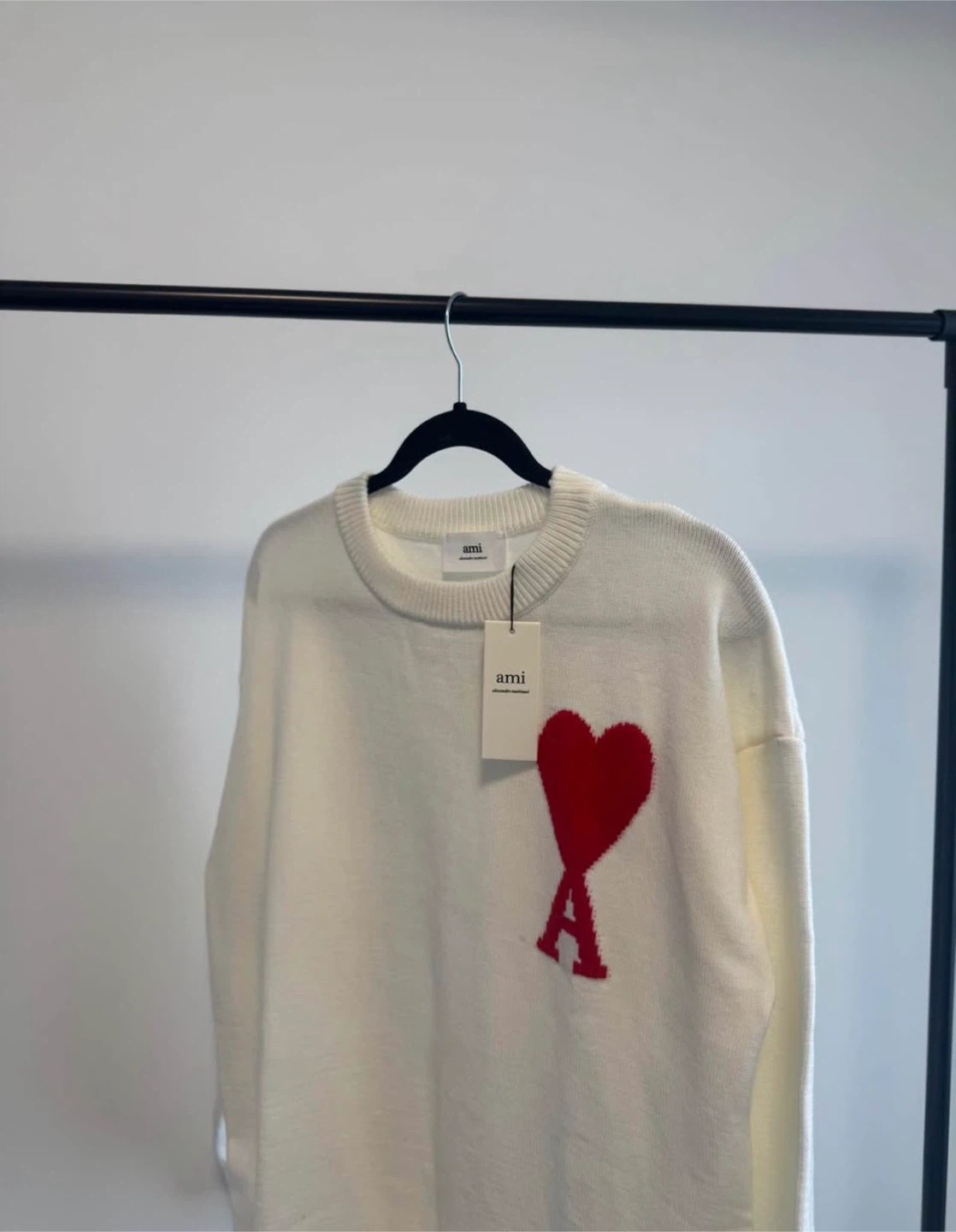 Ami Sweater Black &  White Unisex New - photo 5