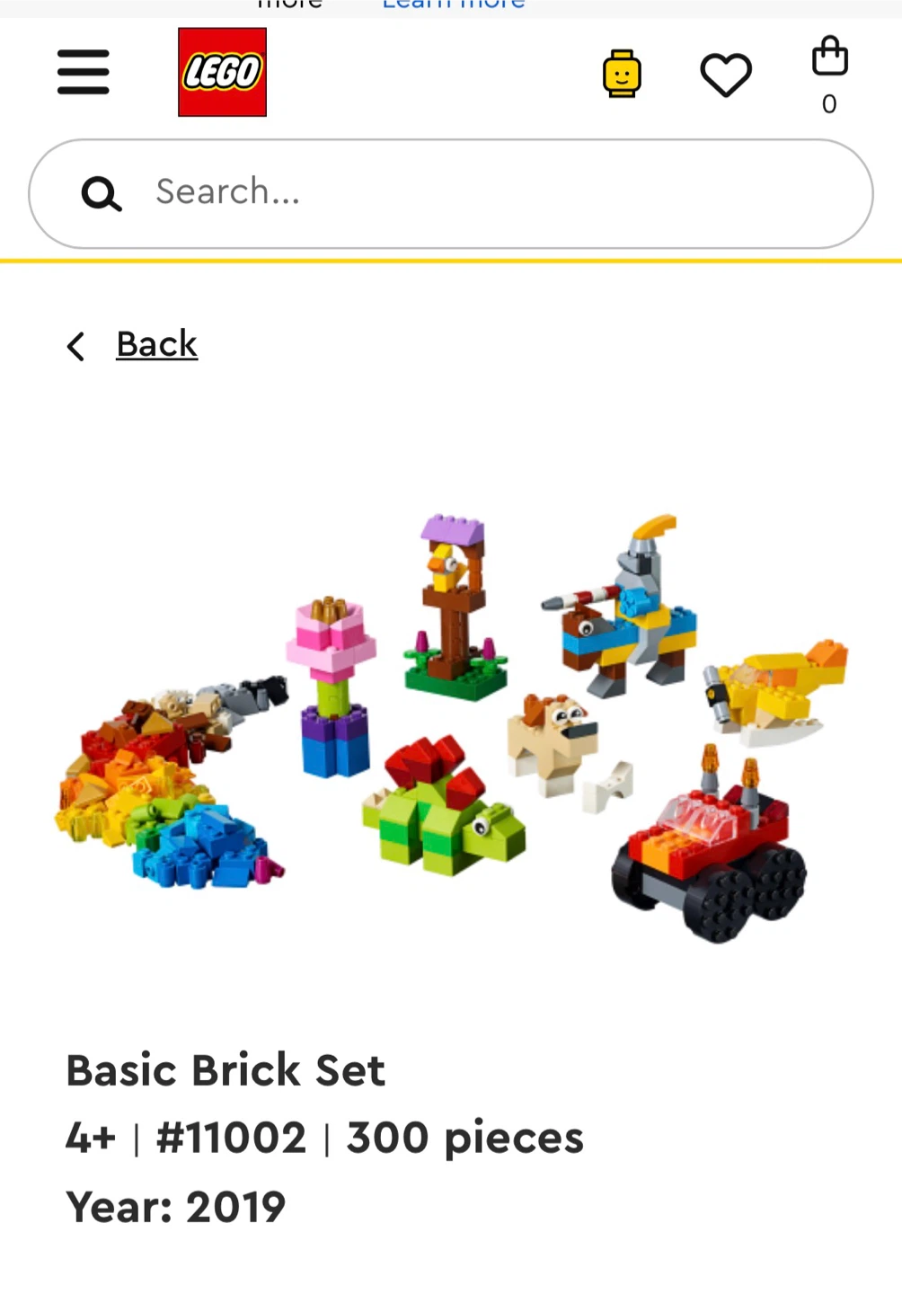 LEGO Classic Basic Brick Set 11002 + Extra - photo 3