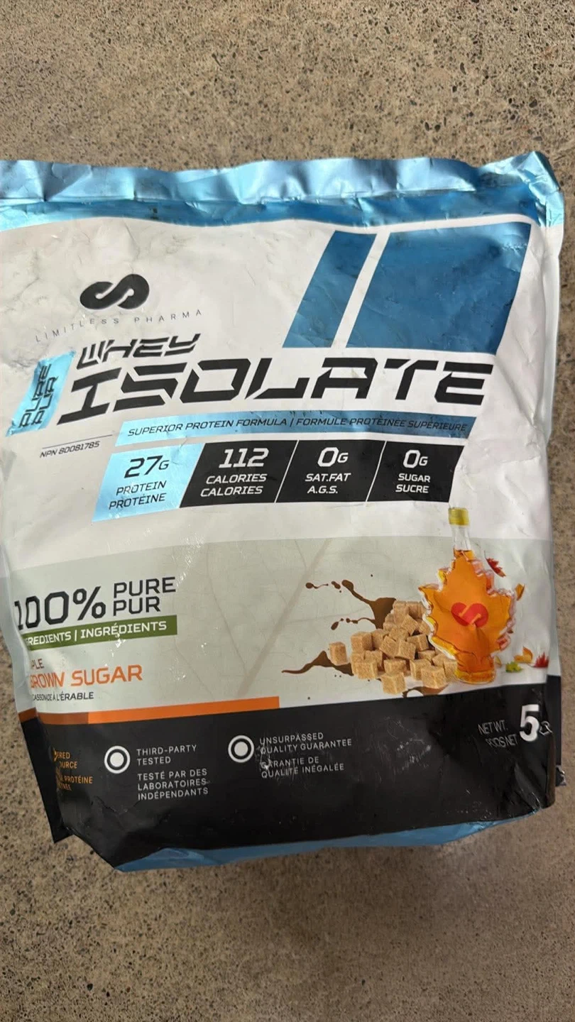Limitless Pharma Whey Isolate Brown Sugar 5 lb