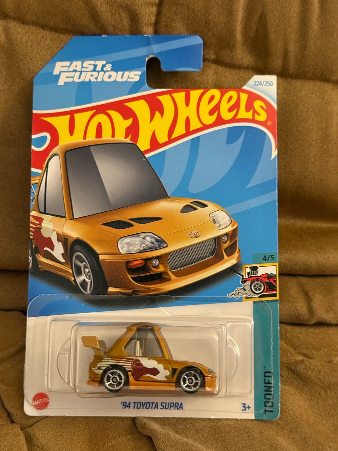 Hot Wheels Fast & Furious '94 Toyota Supra Tooned Cars (2 Pack) - photo 3