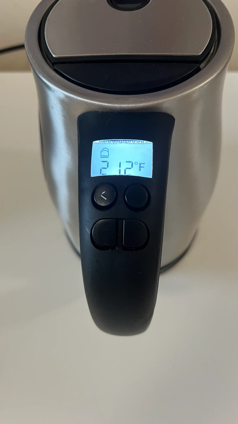 Capresso Stainless Steel 56 oz/1.7 Liter Water Kettle - photo 4