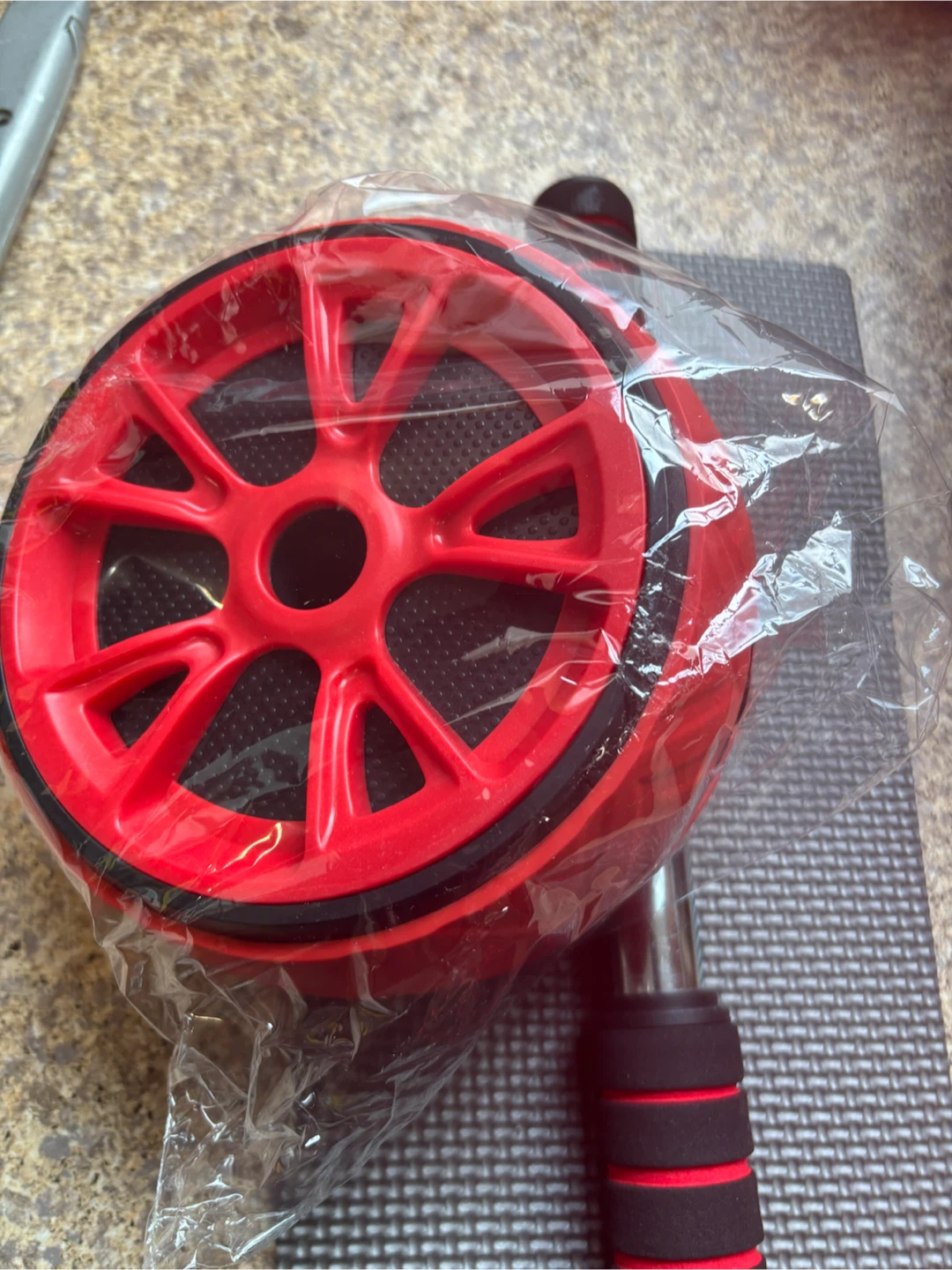 NEW Premium Ab Roller Wheel Set -  (with Mat) - photo 3