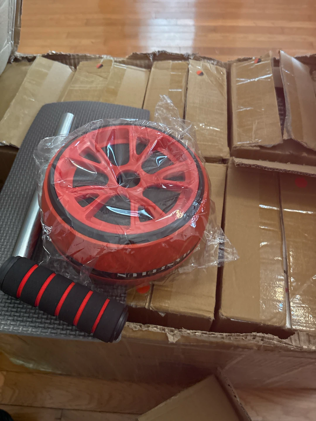 NEW Premium Ab Roller Wheel Set -  (with Mat) - photo 5