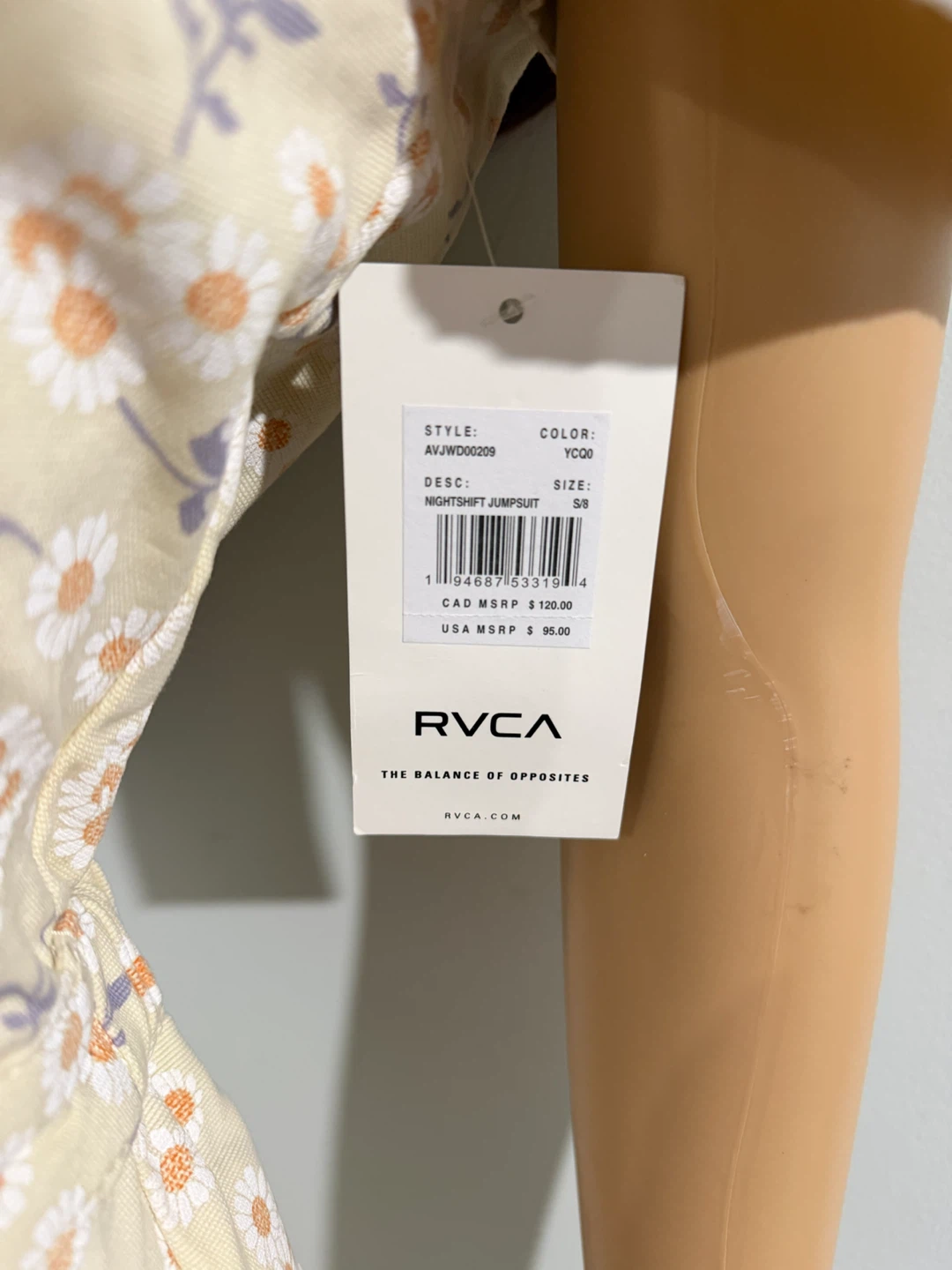 RVCA Nightshift Jumpsuit - photo 2