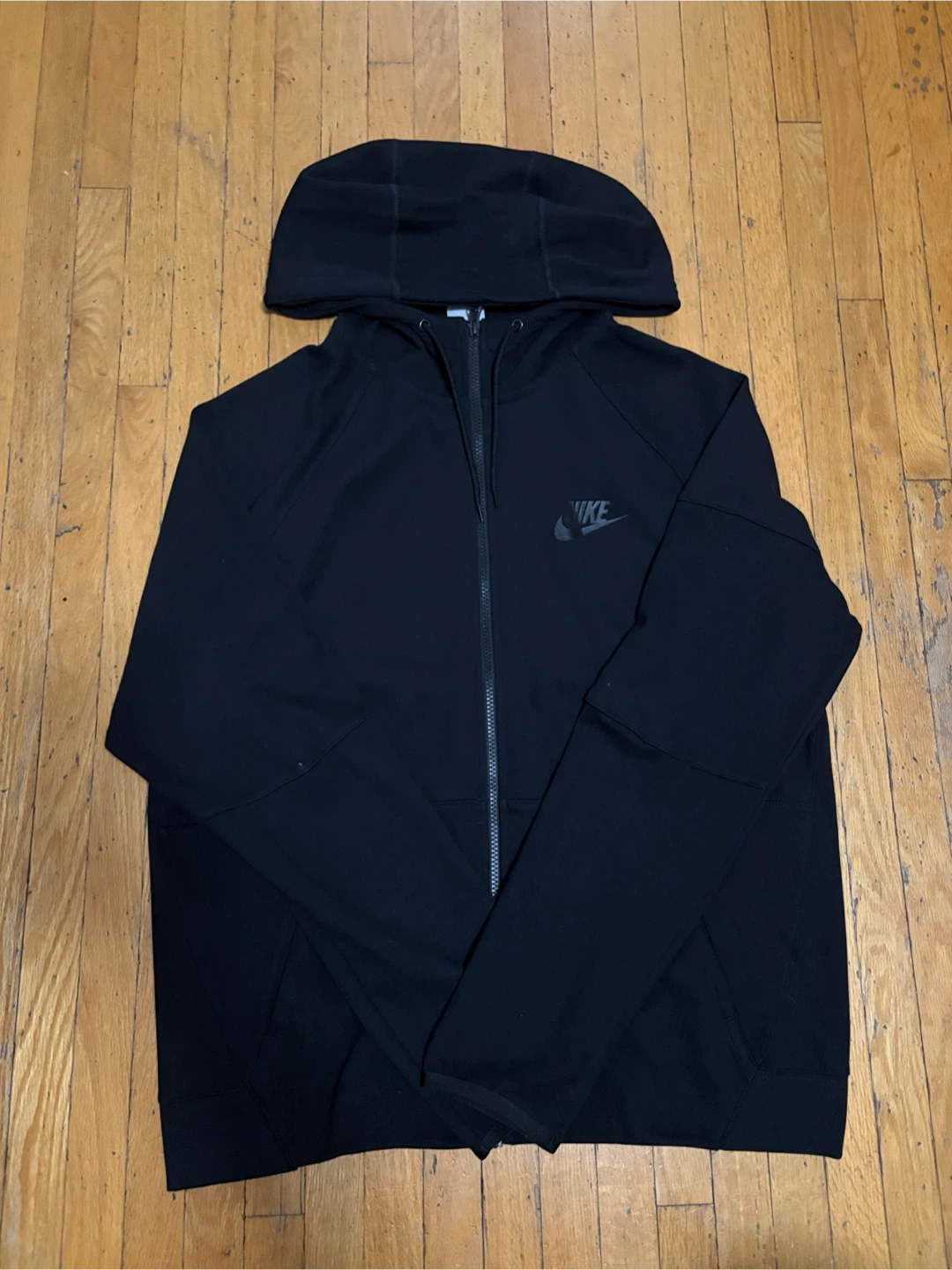 Black Nike Zip-Up Hoodie