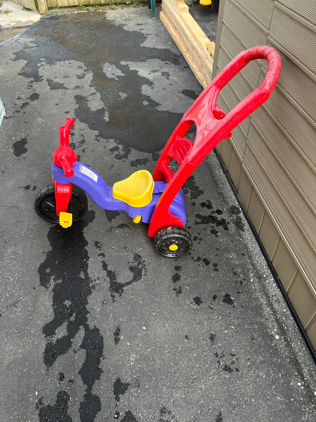 Kids Tricycle with Parent Handle
